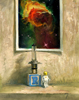Rocket Man - A Fine Art Painting by Wilson J. Ong